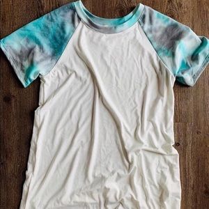 New Supersoft Tie Dye Sleeve Tee